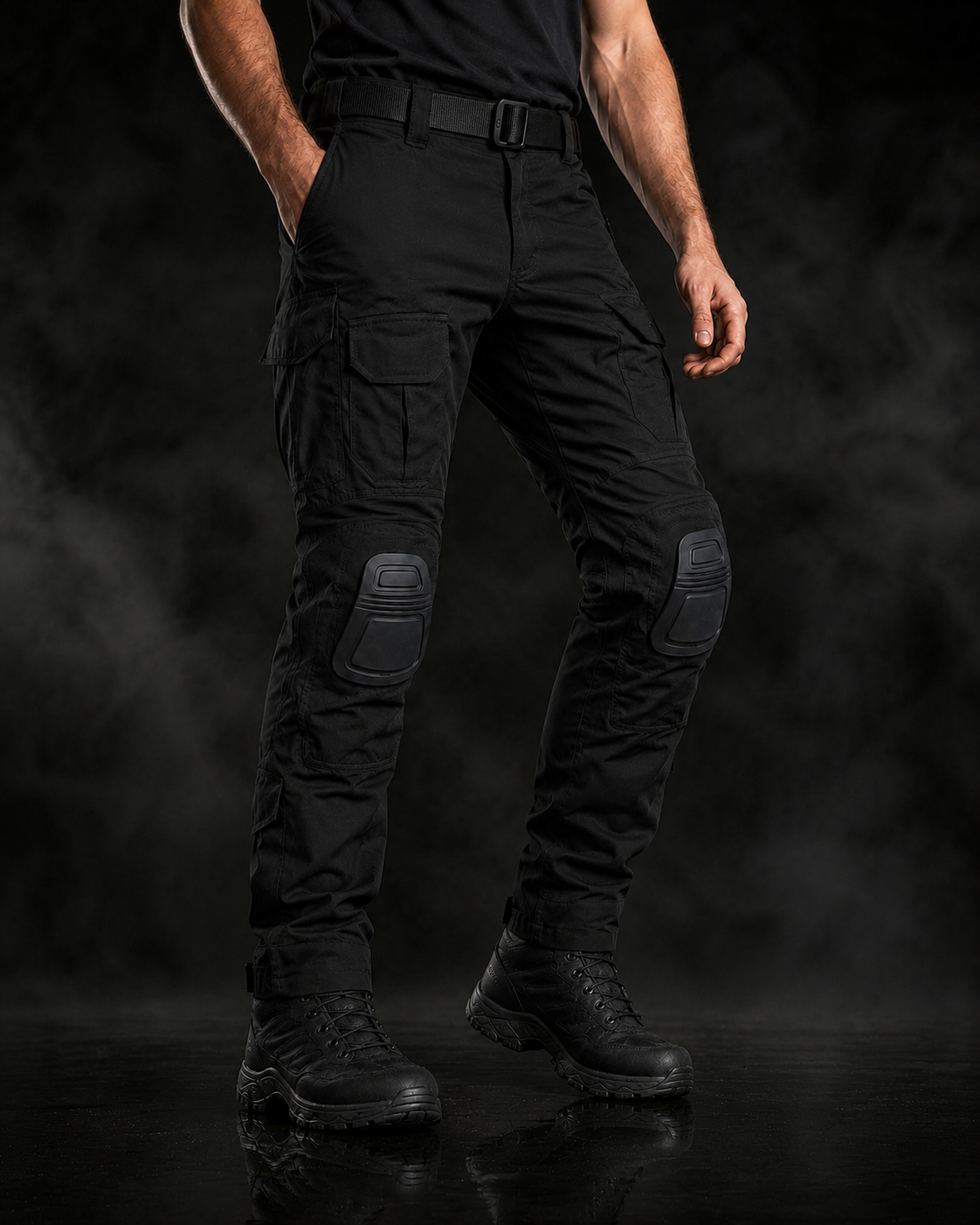 STRYKR Einsatzhose Pro Black Vorderansicht