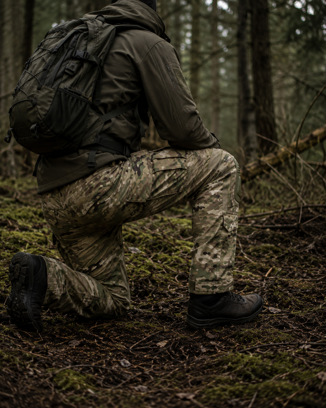 STRYKR Einsatzhose Pro MultiCam (CP Camo) Vorderansicht