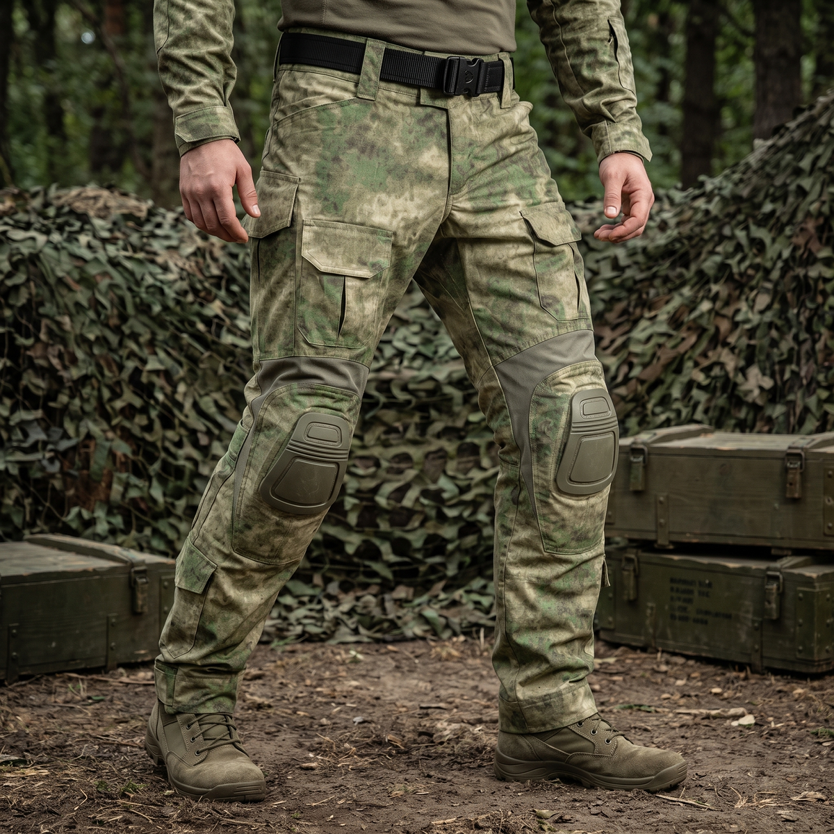 STRYKR Einsatzhose Pro Wasteland Green Vorderansicht